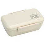 ショッピングお弁当箱 弁当箱 1段 530ml べんとう箱 お弁当箱 大人 食洗機対応 レンジ対応 抗菌 skater スケーター PFTY5AG ニュアンスカラー ベージュ