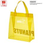 ske-ta- прозрачный сумка прозрачный винил .... симпатичный портфель портфель biniru взрослый ребенок skater VBH1 Snoopy neon цвет желтый SNOOPY Peanuts 