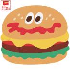 スケーター ステッカー ダイカット シール キャラクター ダイカットステッカー かわいい skater SDS1 バーガー バーガーコンクス BURGER CONX 男の子 女の子