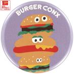 ske-ta- жестяная банка значок can значок герой симпатичный модный акцент ...skater ZCB57 Sand Brothers burger темно синий ksBURGER CONX мужчина . женщина 