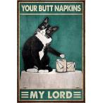 ショッピングポスター ポスター 　おしゃれ 額付 アートポスター　 ヴィンテージ風イラスト猫 ネコ シリーズ トイレ デザインNO-19