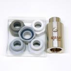 マイクロバブル シャワー Bu-Bu アダプターセット(INAX,KVK,東京ガス,リンナイ用) 送料無料！ 森鉄工c