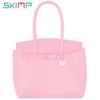 ネオプレン トートバッグ レディース A4 ネオプレーン ウェットスーツ素材 軽い スクエア ブランド ゴルフ ジムバッグ パステルカラー 洗える 海 ライトピンク