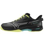  теннис обувь Mizuno ue-b Exceed 5 SW OC унисекс черный × белый × желтый 61GB2314 46 специальная цена возвращенный товар замена не возможна 