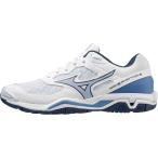  гандбол обувь Mizuno ue-b Phantom 3 унисекс белый × темно-синий × голубой X1GA2260 22 специальная цена возвращенный товар замена не возможна 