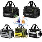 釣り バケツ 釣り用ケース タックルバッグ ロッドホルダー付き 釣りボックス 多機能 40L 大容量 EVA素材 防災 収納コンテナ タックルバッグ