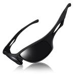 Joopin スポーツサングラス メンズ 偏光 サングラス UV400保護 紫外線カット超軽量 サングラス メンズ 自転車/運転/釣り/野球