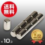 小さくても 超強力 磁石 10個セット 円柱形ネオジウム磁石 マグネット 6mm×10mm 鳩よけ