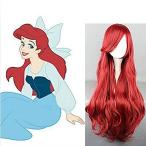  костюмированная игра парик человек рыба . Ariel костюм мелкие вещи Event свободный размер wik женщина long full парик костюм для мелкие вещи 