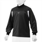 MIZUNO ミズノ ジュニア・トレーニングジャケット ブラック×ホワイト 野球 トレーニング 12JE0J4309