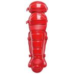 MIZUNO ミズノ 軟式用レガーズ 野球 レッド 1DJLR101 62