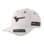 MIZUNO ミズノ RBツアーキャップ ホワイト×ブラック ゴルフ 帽子 52MW000370