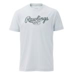 Rawlings ローリングス スクリプトロゴＴシャツ アイスグレー 野球