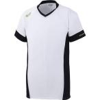 asics アシックス ゴールドステージ ブレードシャツ ホワイト×ネイビー 野球 BAD104-0150