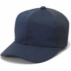 SSK エスエスケイ 角ツバ６方型半メッシュベースボールキャップ ネイビー 野球帽 キャップ