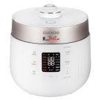 CUCKOO Premium New 圧力名人 SP 発芽酵素玄米 炊飯器 マットホワイト 酵素玄米 発酵玄米 (専用蒸し器 オリジナルレシピ付き)