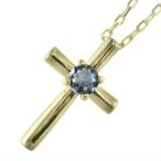 アクアマリンペンダントネックレスク...