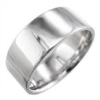 平らな指輪 メンズ 地金 白金（プラチナ）900 約7mm幅 大きめサイズ 厚さ約1.4mm