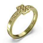 シトリンリング11月の誕生石k18イエローゴールド