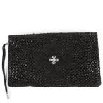 CHROME HEARTS FLAT BAG クロムハーツ フラット ミディアム PERF TXRT レザーバッグ フィリグリープラス