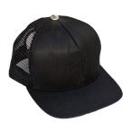 CHROME HEARTS TRUCKER CAP WAXED COTTON BLACK クロムハーツ トラッカーキャップ クロス ワックスコットン ブラック