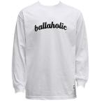 ballaholic Logo LongTee(ボーラホリック ロゴ ロングTシャツ/ロングスリーブ)　白