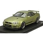 イグニッションモデル 1/18 スカイライン GT-R Vスペック2 R34 ミレニアム IG0163 完成品