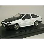 非売品 エブロ 1/43 トヨタ トレノ 土屋圭市 AE86 ハチロク ストリート号 白 限定86台