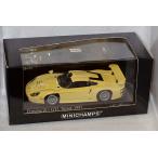 ミニカーファンスペシャル限定品 1/43 MINICHAMPS ミニチャンプス Mini Car FAN Special Porsche 911 GT1 'Street' 1997 Yellow ポルシェ ストリート PMA