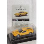 1/64 京商 MASERATIミニカーコレクション1 Maserati Merak イエロー マセラッティ メラク ビーズコレクション