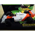 1/43 アイルトン セナ マクラーレン ホンダ McLAREN HONDA MP4-3 Test Car 1987 テストカー A.Senna 540874399 ミニチャンプス PMA