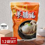 [manika] три курица горячая вода / 1BOX (800g×12 пакет ) самгетхан retort курятина суп retort pauchi круг курица Корея кулинария Корея еда коробка продажа 