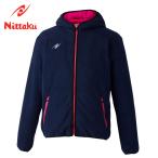 【30％OFF ￥7,150→￥5,000】Nittaku BAフリースパーカー BA FLEECE PARKA (ネイビー×ピンク）送料無料