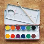 絵具 固形 水彩絵具 セット 安全 子供 女の子 男の子 お絵描き ドイツ Stockmar シュトックマー 水彩絵の具 13色セット メール便対象品