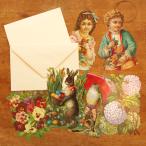 【SALE 45%OFF】 ドイツ製 ビンテージモチーフ グリーティングカード メッセージカード 誕生日 多目的 おしゃれ メール便対象品