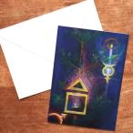 イギリス出版 クリスマス グリーティングカード クリスマス アドベント クリスマスカード カード シュタイナー メッセージ おしゃれ