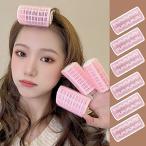 RICISUNG 手巻きカーラー ヘアカーラー カーラー 前髪（6個入）マジックカーラー くるんと前髪カーラー ふんわり 巻き髪 前髪カーラ