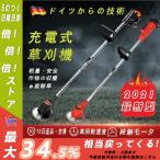 即納 充電式草刈機 コードレス式 電動草刈り機 24V 36V 42V 3種類替刃付き バッテリー1個付き 除草機 伸縮 長さ調整 剪定 雑草 日本語説明書