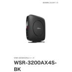 ショッピングwsr-3200ax4s WSR-3200AX4S-BK 無線LAN親機11ax/ac/n/a/g/b 2401+800Mbps ブラック