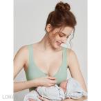 前開きノンワイヤー授乳ブラ授乳ブラジャーベービーママ大きいサイズインナー美乳垂れ防ぎ産前産後ケアマタニティ授乳兼用