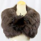 ショッピング毛皮 毛皮/フォックス /ショール/スヌード　コサージュ　ストレッチショール　リアルファー　レディース　