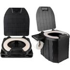  новейшая модель простой туалет мобильный туалет временный туалет предотвращение бедствий сопутствующие товары складной / промывание в воде возможность машина перегруженность кемпинг альпинизм путешествие на улице оптимальный туалет to бумага держатель имеется 