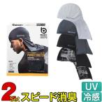 ショッピングヘルメット ヘッドキャップ ヘルメット 《お得な2枚セット》 スピード消臭 インナー キャップ カバー付き