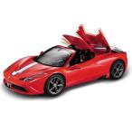 人気 ラジコンカー フェラーリ458スペチアーレ1/14スケール レッド かっこいい ラジコン こども　おもちゃ 1：14 RC Ferrari