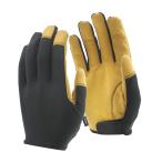 作業用手袋 人工皮革 マイクロファイバー ストレッチ グローブ 男女兼用 おたふく手袋