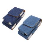 アイコス ケース 煙草入れ付 デニム カラビナ おしゃれ プレゼント 電子タバコ