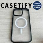 CASETiFY ケースティファイ インパクト リングスタンド ケース MagSafe対応 クリア/ブラック iPhone16/16Pro/16Plus/16ProMax/15/15Pro/15Plus/15ProMax
