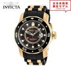 Invicta インヴィクタ メンズ 腕時計 リストウォッチ 6991 ゴールド/ブラック 海外限定 時計 当店1年保証 最安値挑戦中！