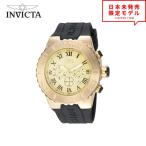 Invicta インヴィクタ メンズ 腕時計 リストウォッチ 24844 ブラック/ゴールド 海外限定 時計 当店1年保証 最安値挑戦中！