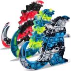 ショッピングプッシュポップ プッシュポップ スクイーズ 知育 おもちゃ ストレス発散 popits 恐竜 3点セット 子供 大人 ゲーム プレゼント ギフト ポイント消化